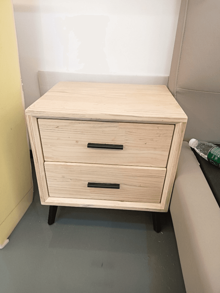 Bedside nightstands and bedroom tables